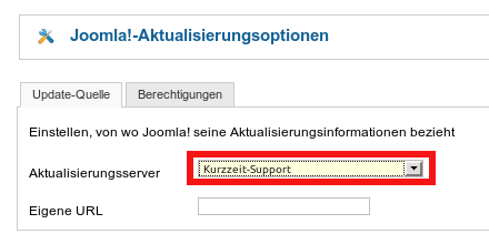 Joomla aktualisieren 100