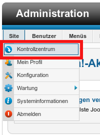 Joomla aktualisieren 4