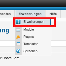 Joomla aktualisieren 7